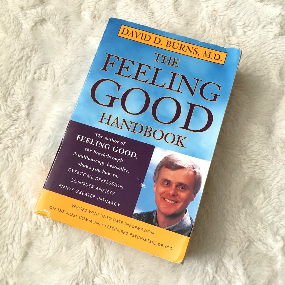 'The Feeling Good Handbook' David D. Burns Softcover CBT Workbook Copy 2